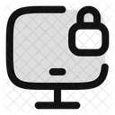 Lock Computer Protected Computer Security Icon