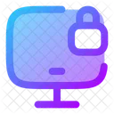 Lock Computer Protected Computer Security Icon