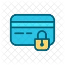 Lock credit card  Icon