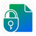 Lock Data  Icon