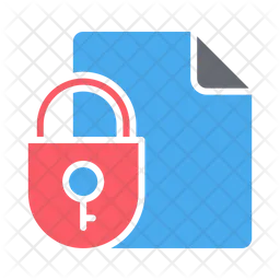 Lock Data  Icon