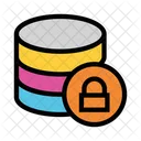 Database Lock Protection Icon