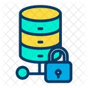 Data Data Storage Lock Data Icon