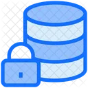 Database Business Lock Icon