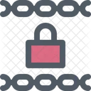Lockdown Lock Isolation Icon
