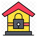 Lock Down Quarantine Stayhome Icon