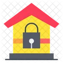 Lock Down Quarantine Stayhome Icon