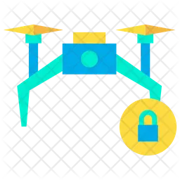 Lock Drone  Icon