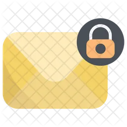 Lock Email  Icon