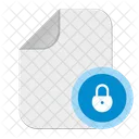 Lock Password File Icon