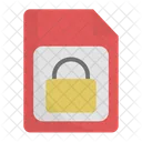 Lock File Lock File Icon