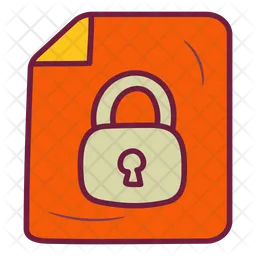 Lock File  Icon