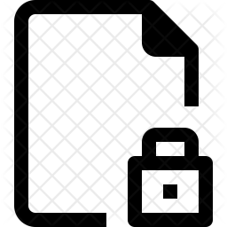 Lock file Icon
