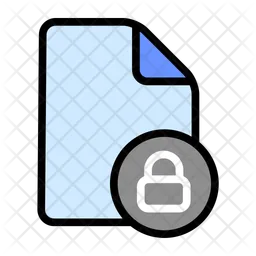 Lock File  Icon