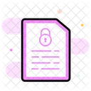 Secure File File Protection File Lock Icon