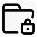 Lock Folder Folder Data Icon