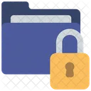 Folder Locksmith Security Icon