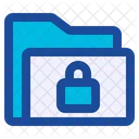 Folder Lock Protected Icon