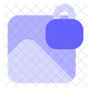 Lock Gallary Secure Photo Secure Image Icon