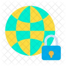 Lock Global  Icon