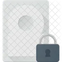 Lock hard-drive  Icon