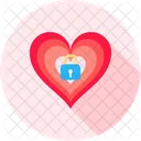Lock Heart Heart Lock Icon