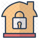Lock Home  Icon