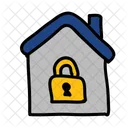 Lock Home  Icon