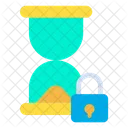 Hourglass Timing Lock Timing Icon