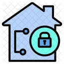 Lock House House Lock Icon