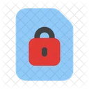 Lock File Document Icon