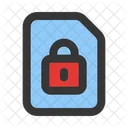 Lock File Document Icon