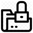 Lock Folder Archive Icon