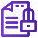 Lock File Password Icon