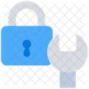 Security Lock Wrench Icon