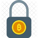 Lock Bitcoin Encryption Bitcoin Lock Icon