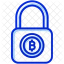 Lock Bitcoin Encryption Bitcoin Lock Icon