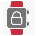 Lock Smartwatch Hand Watch Icon