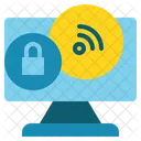 Lock Key Online Icon