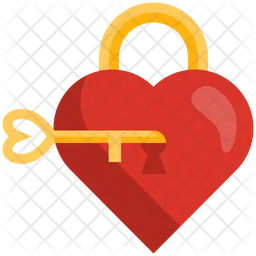 Lock Key  Icon