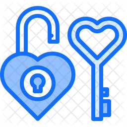 Lock Key  Icon