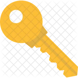 Lock Key  Icon