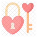 Lock key  Icon