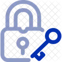 Lock Key Security Protection Icon