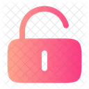 Lock Keyhole Minimalistic Unlocked Icon