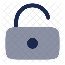 Lock Keyhole Unlocked  Icon