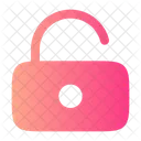 Lock Keyhole Unlocked Icon