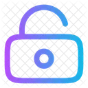 Lock Keyhole Unlocked Icon