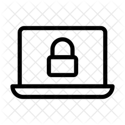 Lock Laptop  Icon
