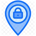 Location Lock Protect Icon